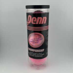 Penn "Breast Cancer Awareness" Championship Extra-Duty Felt Cannister of 3 Balls